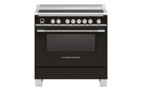 Fisher & Paykel Series 9 OR90SCI6B1 90cm Electric/Induction Range Cooker - Black