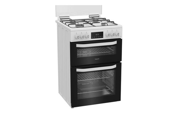 Hotpoint HDG6GDCW Gas Cooker - White