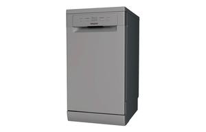 Hotpoint HP2FE10CS90SUK F/S 10 Place Slim Dishwasher - Silver