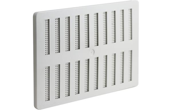 Manrose 250 x 250mm Adjustable Vent - White