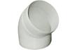 Manrose 100mm Round 45° Pipe Bend - White