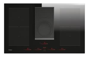Haier HAIH8IFMCF 83cm Venting Full-Flex Induction Hob - Black