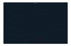 Haier HAMTB86IRCS 80cm Induction Hob - Black