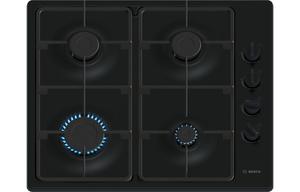 Bosch Series 2 PBP6B6K60 60cm Gas Hob - Black