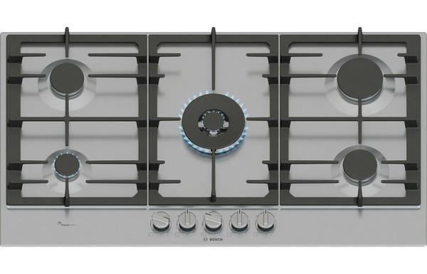 Bosch Series 6 PCR9A5B90 90cm Gas Hob - St/Steel