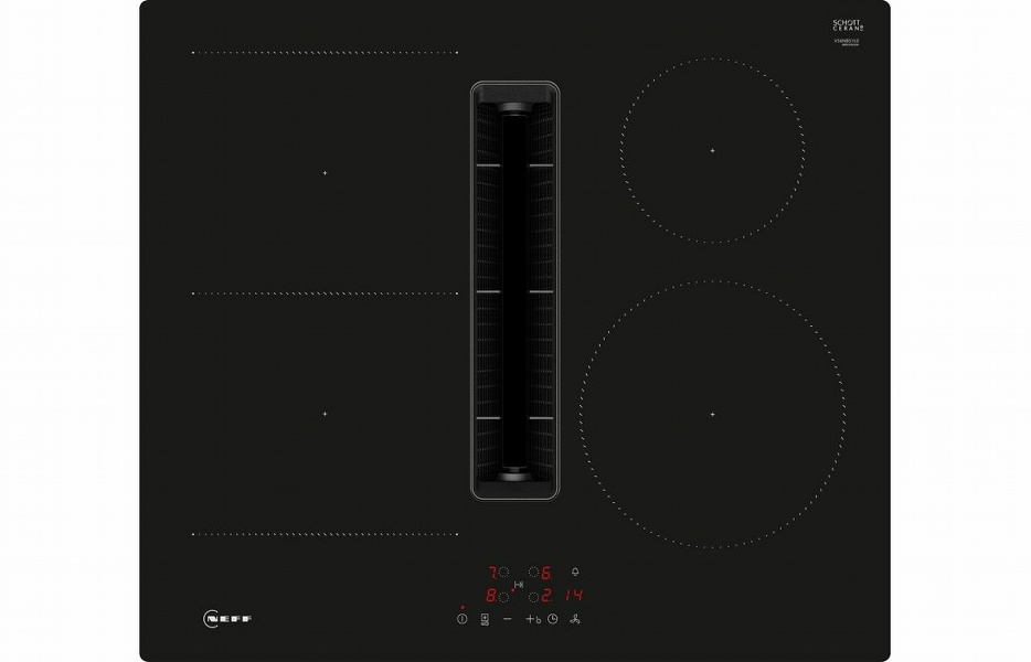 Neff N50 V56NBS1L0 60cm Venting Induction Hob - Black