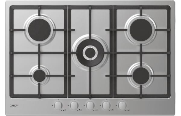 Candy CHG74WX 75cm Gas Hob - St/Steel