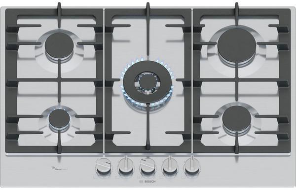 Bosch Series 6 PCQ7A5I90 75cm Gas Hob - St/Steel