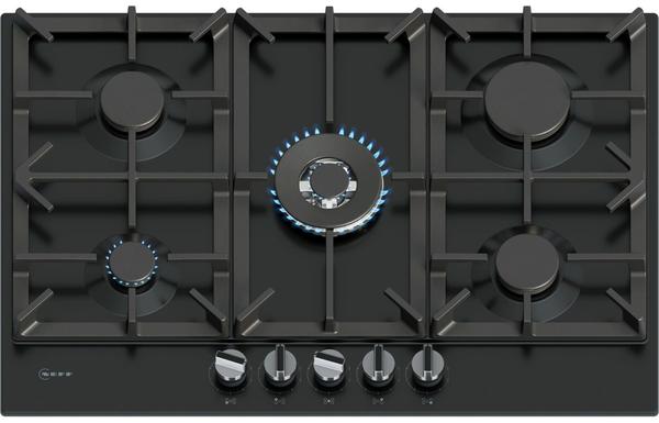 Neff N70 T27CIQ8S0 75cm Gas Hob - Black