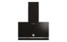 Hotpoint PHVP62FLMK 60cm Flat Glass Chimney Hood - Black