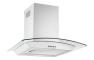 Prima PRCGH016 60cm Curved Glass Chimney Hood - St/Steel
