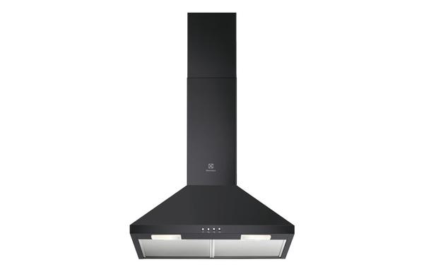 Electrolux LFC316K 60cm Pyramid Chimney Hood - Black