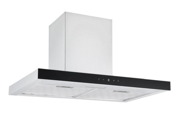 Prima PRCH034 70cm Box Chimney Hood - Black & St/Steel