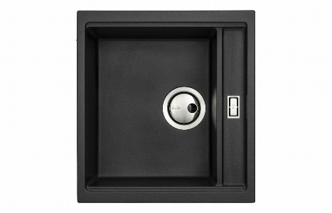 Abode Syncronist Compact 1.25B Inset/Undermount Sink - Metallic Black