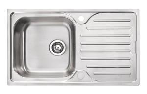 Abode Stria 1B Inset Sink - St/Steel