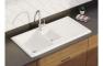 Prima 1.5B 1D Reversible Ceramic Sink - White