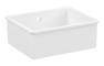 Prima 1B Undermount Ceramic Sink (Inc. Waste) - White