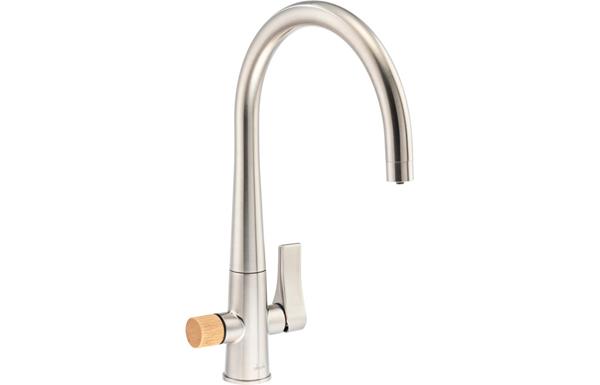 Abode Naturale Aquifier Mixer Tap - Brushed Nickel