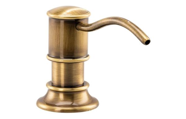 Abode Fenton Soap Dispenser - Antique Brass