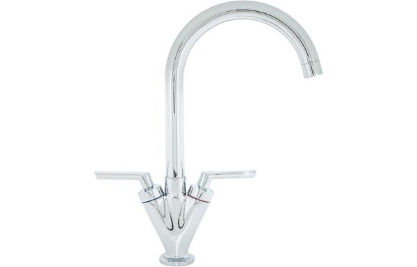 Prima V Shape Dual Lever Mixer Tap - Chrome