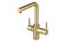 InSinkErator 4N1 L Shape Tap Only - Brushed Gold