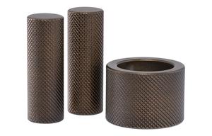 Abode Persona Knurled Handle & Aerator Pack - Dark Bronze