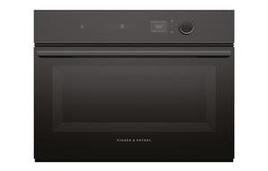 Fisher & Paykel Series 7 OM60NMLB1 B/I 900W Combination Microwave - Black