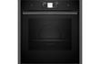 Neff N90 B64FT53G0B B/I Single Slide&Hide Electric Oven w/Steam - Black w/Graphite Grey Trim