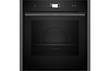 Neff N90 B64VS71G0B B/I Single Slide&Hide Pyrolytic Oven w/Added Steam - Black w/Graphite Grey Trim