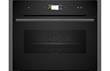 Neff N90 C24FS31G0B B/I Compact Steam Oven - Black w/Graphite Grey Trim