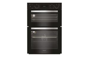 Hotpoint DIH 10D B Double Electric Oven - Black