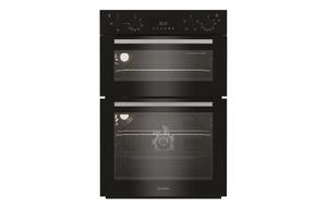 Indesit DII 10D B Double Electric Oven - Black