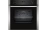 Neff N50 B4ACF1AN3B Single Slide&Hide Electric Oven - St/Steel