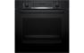 Bosch Series 4 HQA574BB3B Single Pyrolytic Oven w/Added Steam - Black