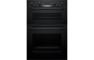 Bosch Series 4 MBS533BB3B Double Electric Oven - Black