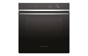 Fisher & Paykel Series 7 OB60SD13PLX1 13 Function Single Pyrolytic Oven - Black & St/Steel