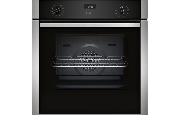 Neff N50 B3ACE4AN3B Single Slide&Hide Electric Oven - St/Steel