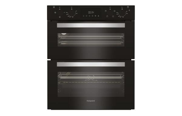 Hotpoint DUH 10D B Built Under Double Electric Oven - Black