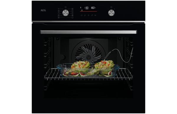 AEG GA5PB501AB Single Pyrolytic Oven w/Steam - Black