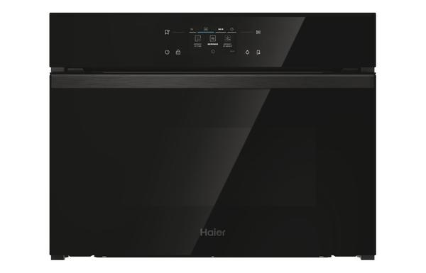 Haier H4MWID69C6NQB Compact Electric Oven w/Microwave - Black