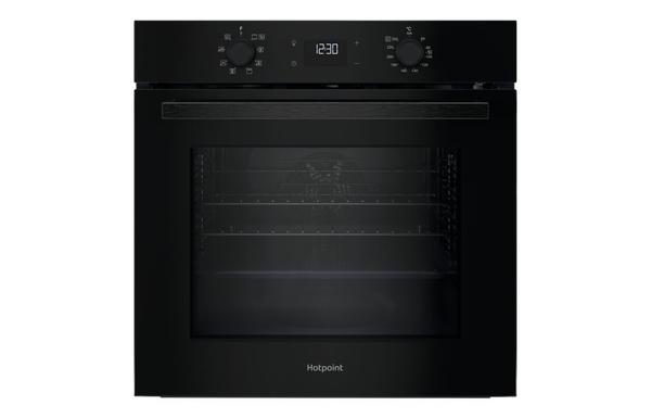 Hotpoint HO 475P B UK Single Pyrolytic Oven - Black