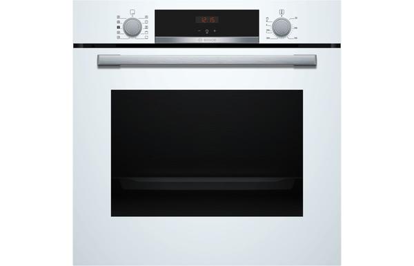 Bosch Series 4 HQA534BW3B Single Electric Oven w/Added Steam - White