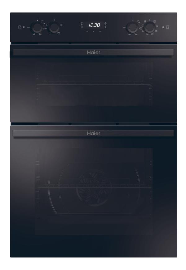 Haier HWO9M2M5B Double Electric Oven - Black