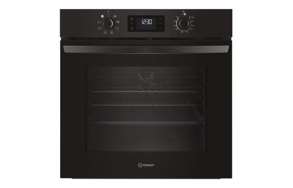 Indesit IO 253 B UK Single Electric Oven - Black