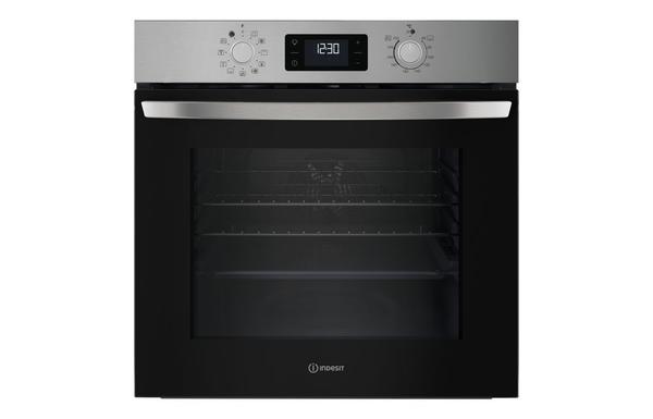 Indesit IO 258HU X UK Single Electric Oven - St/Steel