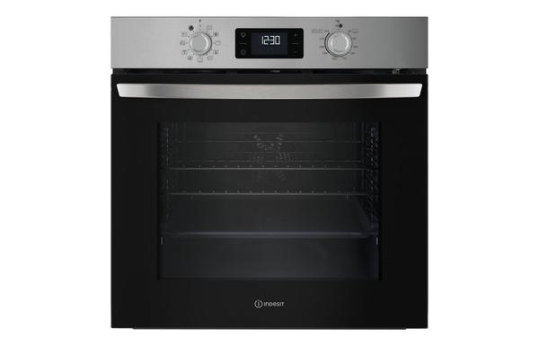 Indesit IO 278P1 X UK Single Pyrolytic Oven - St/Steel