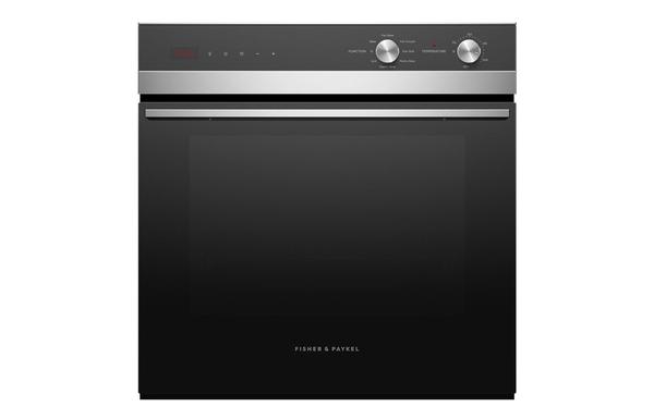 Fisher & Paykel Series 5 OB60SC7CEX3 7 Function Single Electric Oven - Black & St/Steel