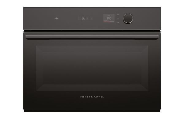Fisher & Paykel Series 7 OS60NMLB1 18 Function Compact Steam Oven - Black