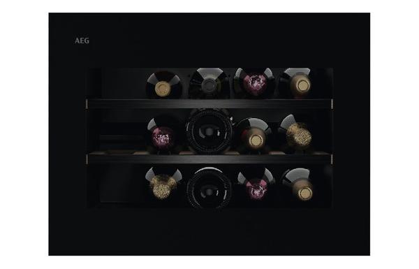 AEG NKW8P21KAB Semi Integrated 60cm Wine Cabinet - Black