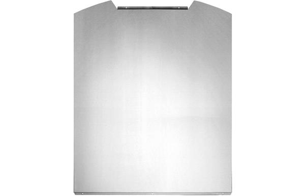 Prima LAA004 60cm Curved Splashback - St/Steel